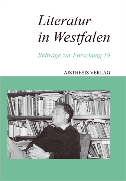 Das Cover des Bands "Literatur in Westfalen 19" zeigt ein Foto des Autors Josef Reding.