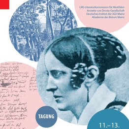 Plakat: Tagung Mensch und Umwelt in der Literatur Annette von Droste-Hülshoffs und ihrer Zeit, © Droste-Forschungsstelle