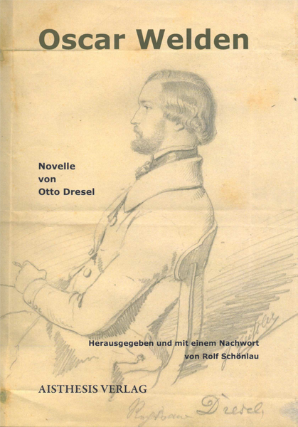 Otto Dresel, Bleistiftzeichnung von Julius Geißler, ca. 1845, Lippische Landesbibliothek Detmold.