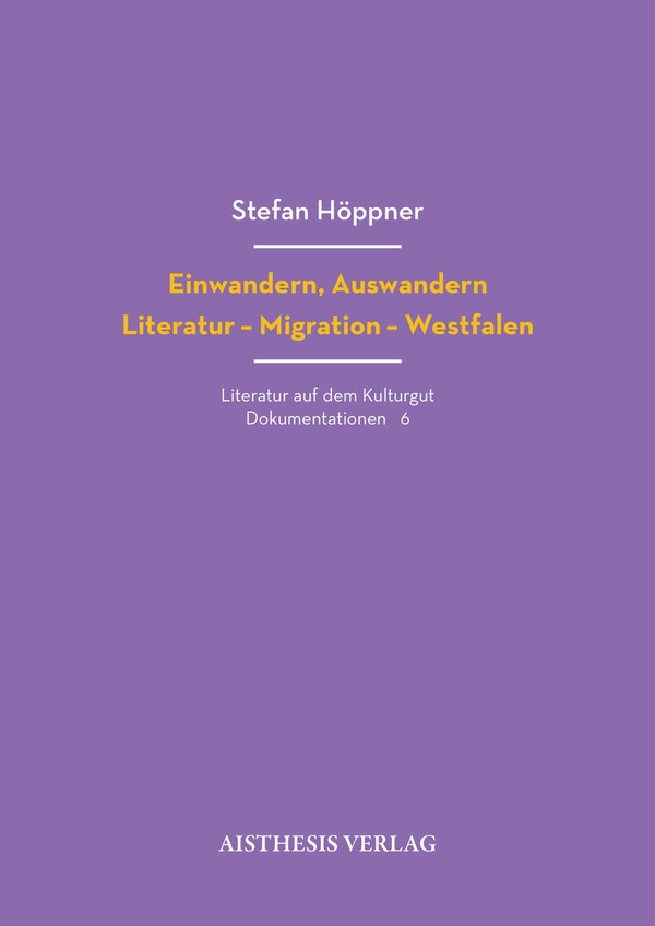 Buchcover "Einwandern, Auswandern" von Stefan Höppner